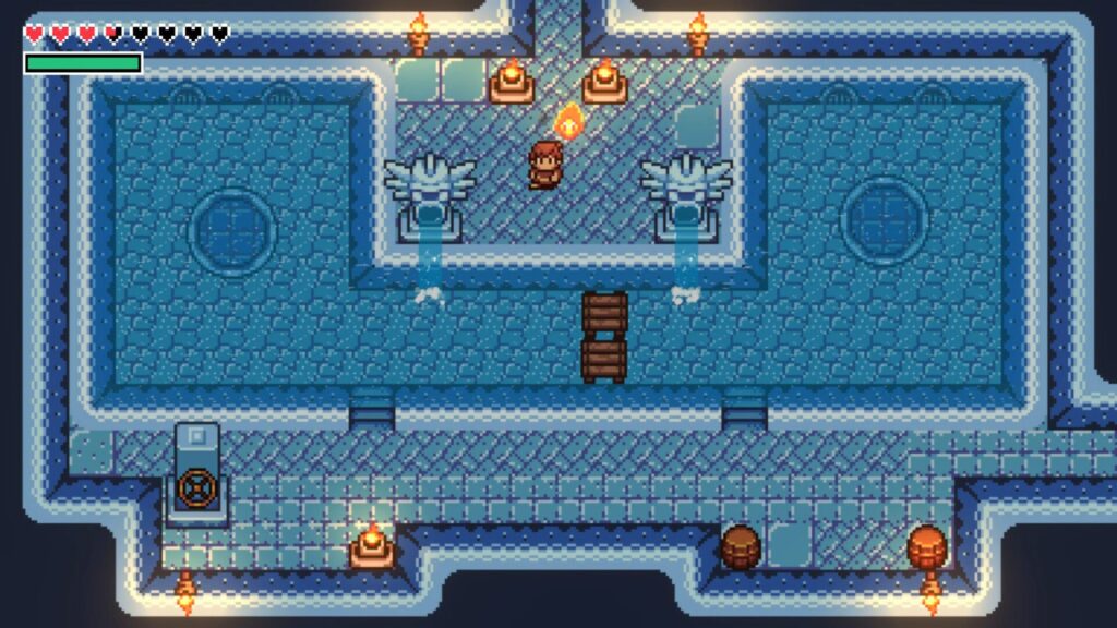 Les temples sont au coeur d'Elemntallis // Source : Capture Switch Les temples sont au coeur d'Elemntallis // Source : Capture Switch