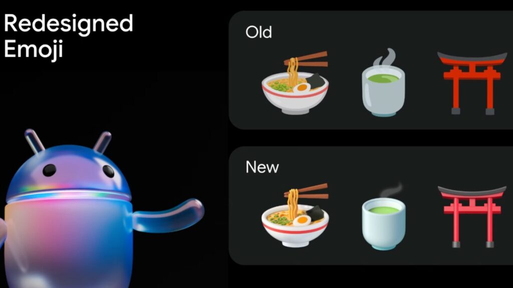 Les &eacute;mojis d&rsquo;Android vont changer de design : Google annonce de gros changements // Source : Google 
