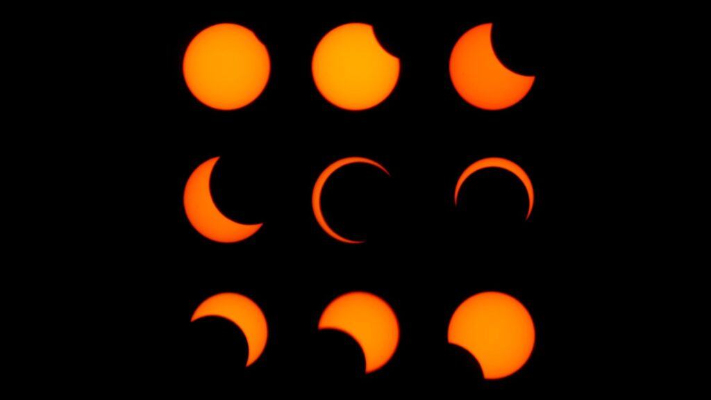 Éclipse solaire. // Source : Canva