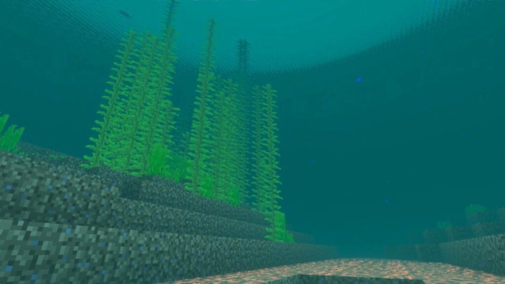 La Fosses des Mariannes dans Minecraft // Source : MLIT