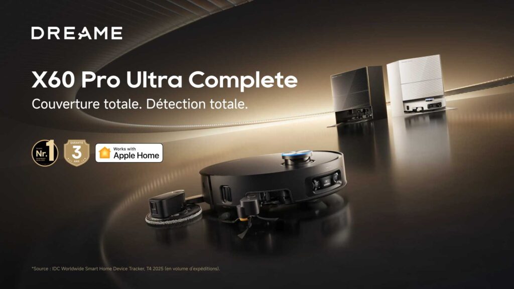 Teasing du Dreame X60 Pro Ultra Complete // Source : Dreame Teasing du Dreame X60 Pro Ultra Complete // Source : Dreame