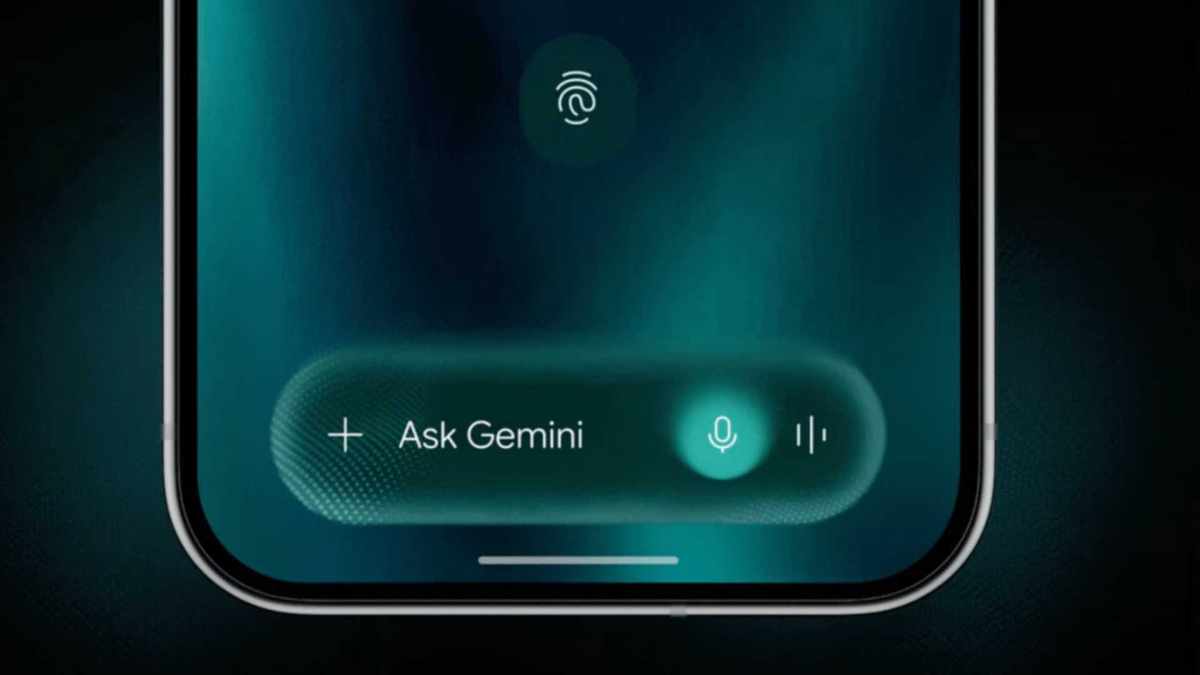 La nouvelle interface de Gemini. // Source : Google