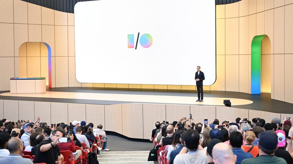 La conférence Google I/O 2026. // Source : Google La conférence Google I/O 2026. // Source : Google