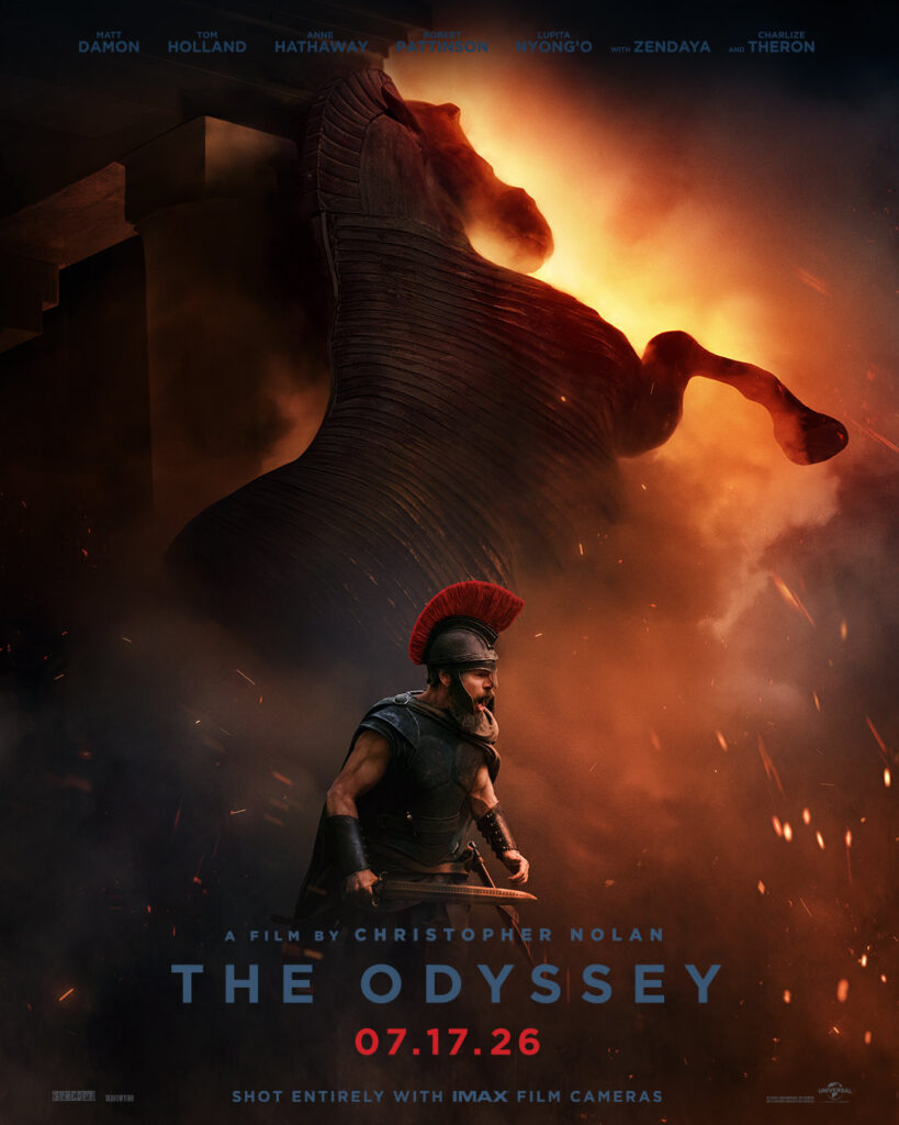 Affiche l'Odyss&eacute;e // Source : Universal Pictures