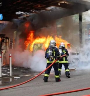 Incendie ID. Buzz à Toulouse // Source : © SDIS 31/Maxime Pelletier Incendie ID. Buzz à Toulouse // Source : © SDIS 31/Maxime Pelletier