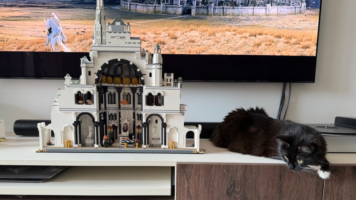 Lego Minas Tirith // Source : Numerama