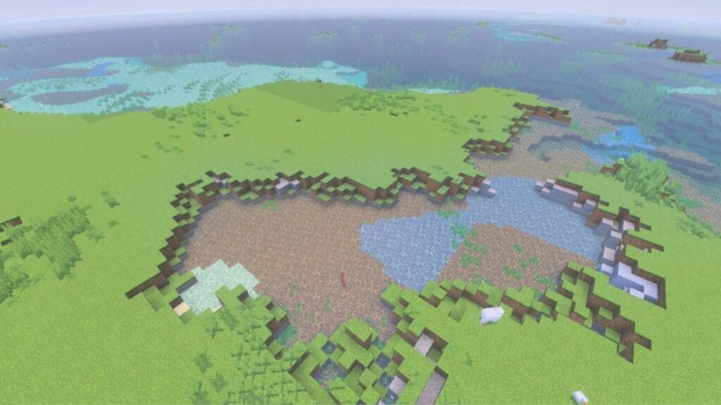 Les c&ocirc;tes japonaises dans Minecraft // Source : MLIT