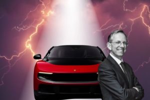 Lancement de la Ferrari Luce // Source : Montage Numerama