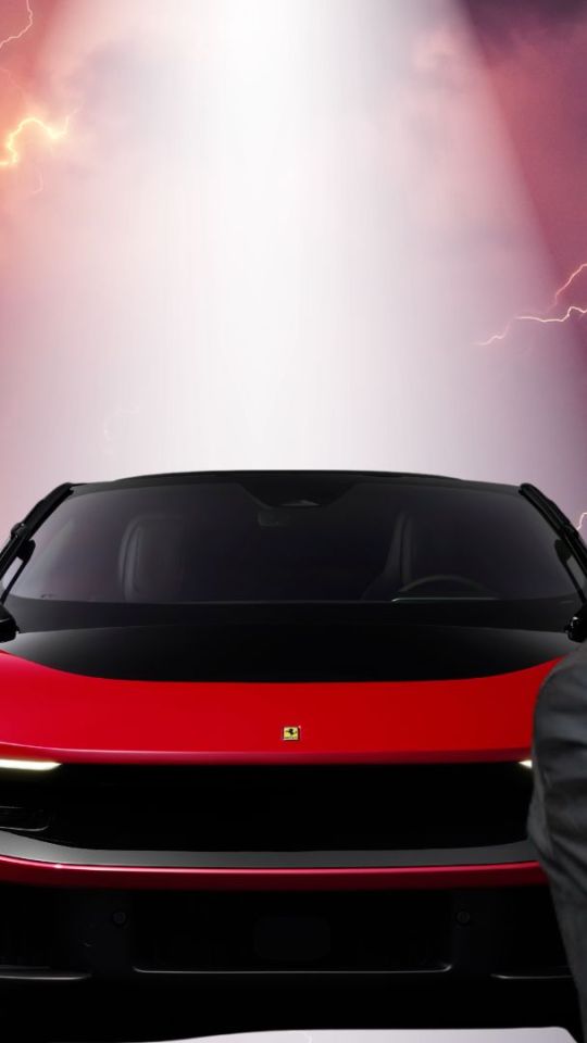 Lancement de la Ferrari Luce // Source : Montage Numerama