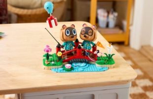 Lego Animal Crossing Promenade avec Méli et Mélo // Source : Lego