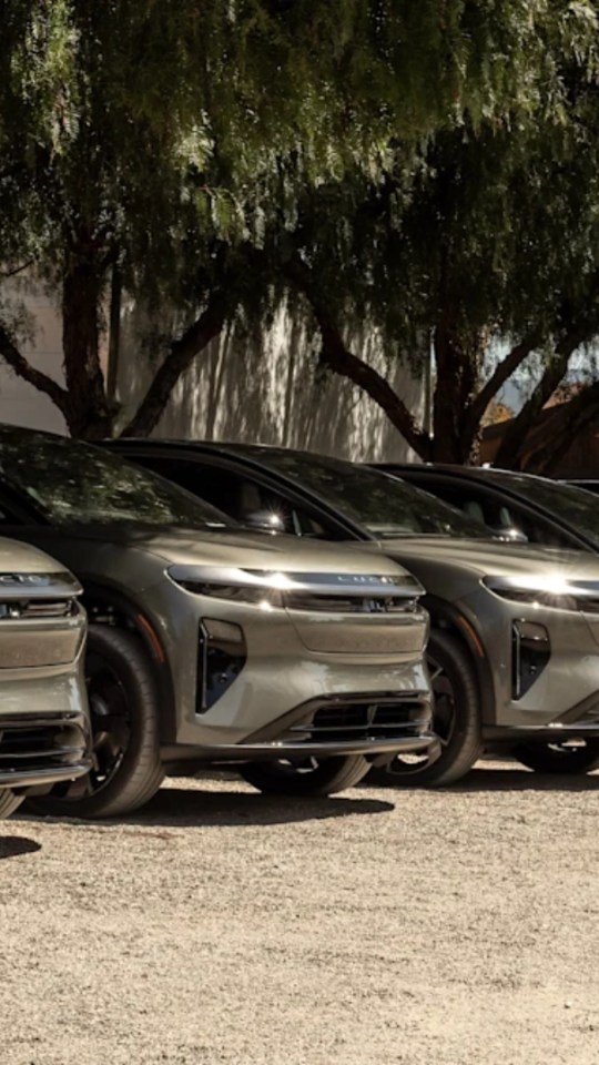Stock de Lucid Gravity // Source : Lucid Motors