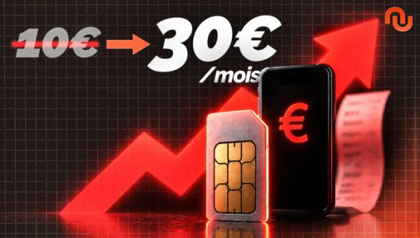 Les forfaits mobiles vont-ils augmenter ? // Source : Naël Fontaine pour Numerama