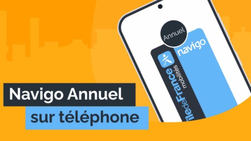 Ça y est, le Navigo Annuel commence à être testé sur smartphone