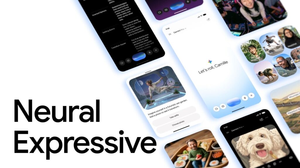 Google a dévoilé son design Neural Expressive le 19 mai 2026. // Source : Google Google a dévoilé son design Neural Expressive le 19 mai 2026. // Source : Google