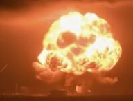 Explosion de la fusée New Glenn. // Source : Capture YouTube NSF Explosion de la fusée New Glenn. // Source : Capture YouTube NSF