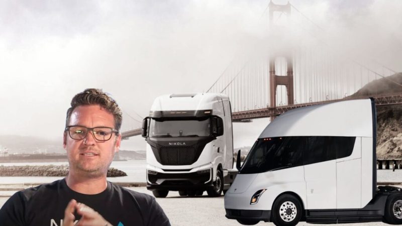 Quand l’ex-patron (fraudeur) de Nikola douche l’enthousiasme autour du Tesla Semi