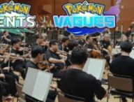 L'orchestre de Pokémon Vents et Vagues. // Source : The Pokémon Company L'orchestre de Pokémon Vents et Vagues. // Source : The Pokémon Company