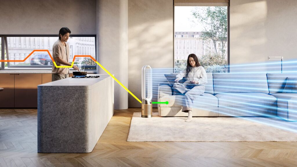 Purificateur ventilateur Dyson Cool PC2 De-NOx TP12 // Source : Dyson Purificateur ventilateur Dyson Cool PC2 De-NOx TP12 // Source : Dyson