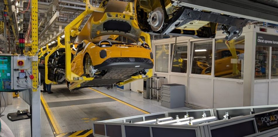 Usine de production des Renault Twingo Novo mesto // Source : Raphaelle Baut pour Numerama Usine de production des Renault Twingo Novo mesto // Source : Raphaelle Baut pour Numerama