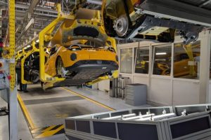 Usine de production des Renault Twingo Novo mesto // Source : Raphaelle Baut pour Numerama Usine de production des Renault Twingo Novo mesto // Source : Raphaelle Baut pour Numerama