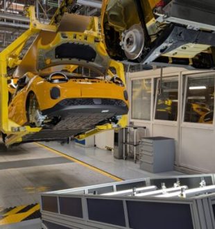Usine de production des Renault Twingo Novo mesto // Source : Raphaelle Baut pour Numerama Usine de production des Renault Twingo Novo mesto // Source : Raphaelle Baut pour Numerama
