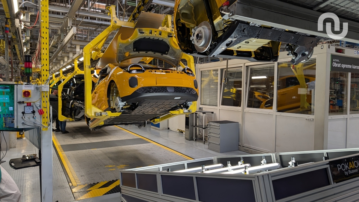 Usine de production des Renault Twingo Novo mesto // Source : Raphaelle Baut pour Numerama Usine de production des Renault Twingo Novo mesto // Source : Raphaelle Baut pour Numerama