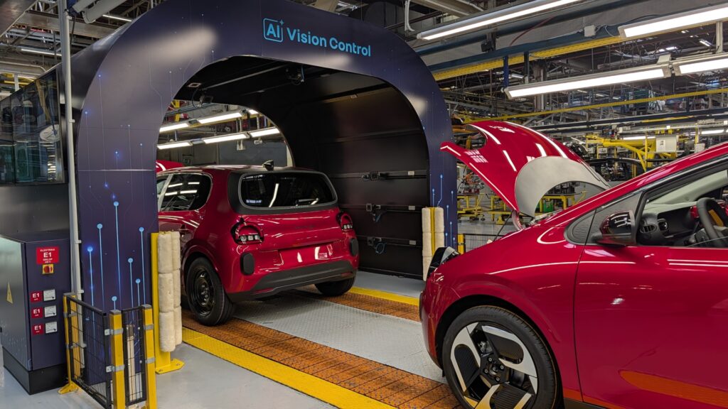 Usine de production des Renault Twingo Novo mesto // Source : Raphaelle Baut pour Numerama Usine de production des Renault Twingo Novo mesto // Source : Raphaelle Baut pour Numerama