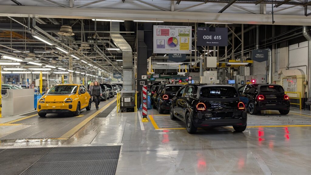 Usine de production des Renault Twingo Novo mesto // Source : Raphaelle Baut pour Numerama Usine de production des Renault Twingo Novo mesto // Source : Raphaelle Baut pour Numerama