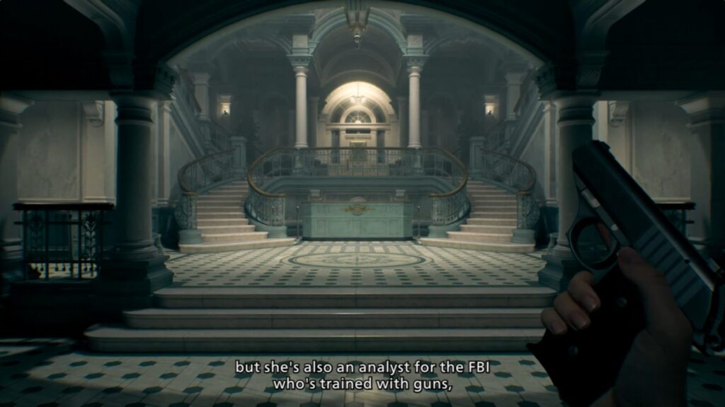 La vue FPS de Resident Evil Requiem  // Source : Capcom