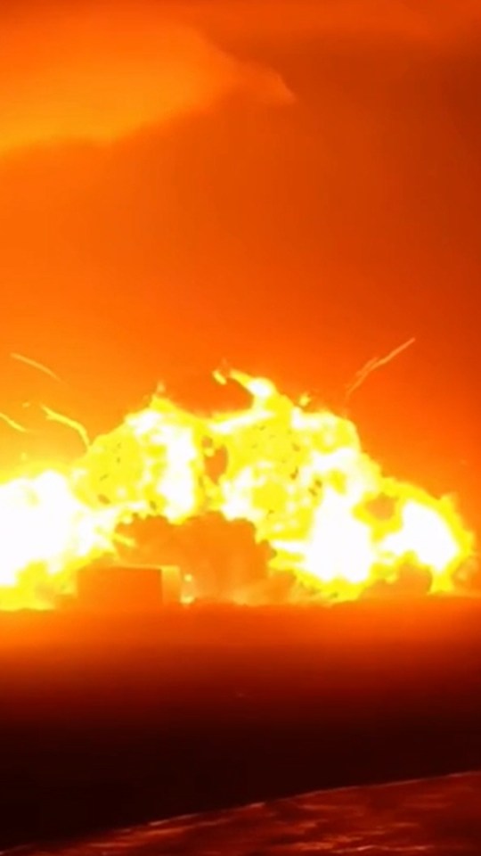 Explosion de la fusée New Glenn. Source : Nasa Space Flight