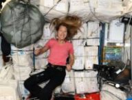Sophie Adenot dans l'ISS. // Source : Flickr/Nasa Johnson (photo modifiée) Sophie Adenot dans l'ISS. // Source : Flickr/Nasa Johnson (photo modifiée)