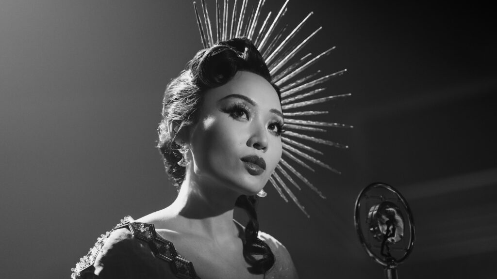 “Cat” (Li Jun Li) in a scene from Prime Video’s Spider-Noir (Courtesy of Aaron Epstein) “Cat” (Li Jun Li) in a scene from Prime Video’s Spider-Noir (Courtesy of Aaron Epstein)