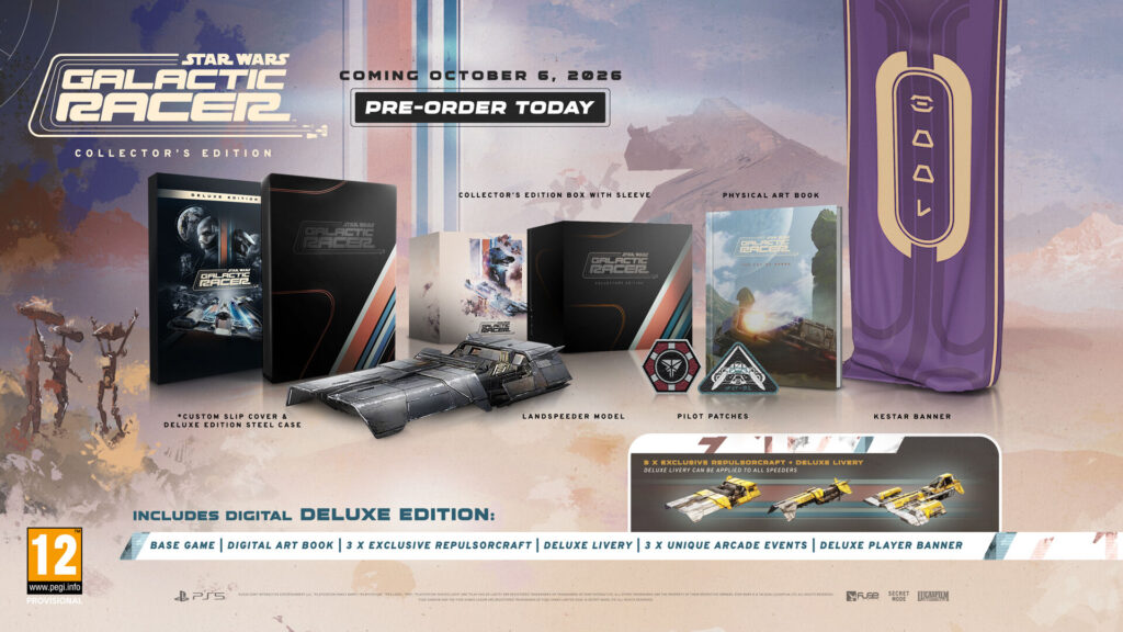 Star Wars: Galactic Racer // Source : Micromania Star Wars: Galactic Racer // Source : Micromania