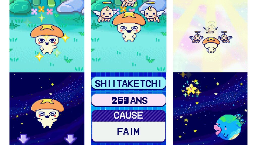 Ce brave Shitake est mort de sa belle mort, à l'âge de 269 ans. // Source : Tamagochi Paradise Ce brave Shitake est mort de sa belle mort, à l'âge de 269 ans. // Source : Tamagochi Paradise