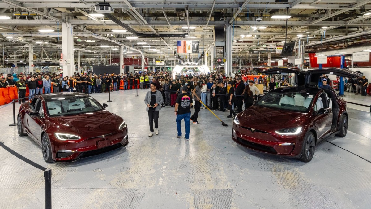 Tesla Model S et Model X signature à l'usine de Fremont // Source : Tesla