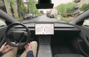 Le Tesla FSD débarque en Lituanie. // Source : Tesla
