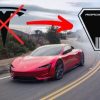 Le Tesla Roadster pourrait avoir un logo spécial. // Source : Tesla/Numerama