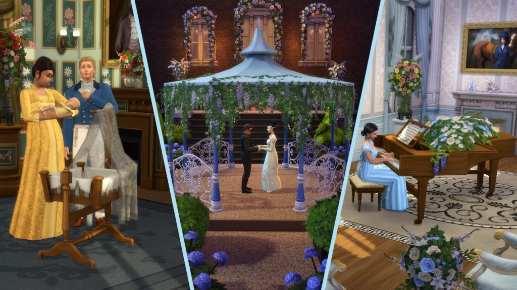Les Sims 4 x Bridgerton  // Source : EA