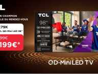 -400 € sur ce TV TCL Mini LED de 98 pouces : transformez votre salon en stade de foot pour la CDM
