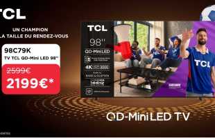 -400 € sur ce TV TCL Mini LED de 98 pouces : transformez votre salon en stade de foot pour la CDM
