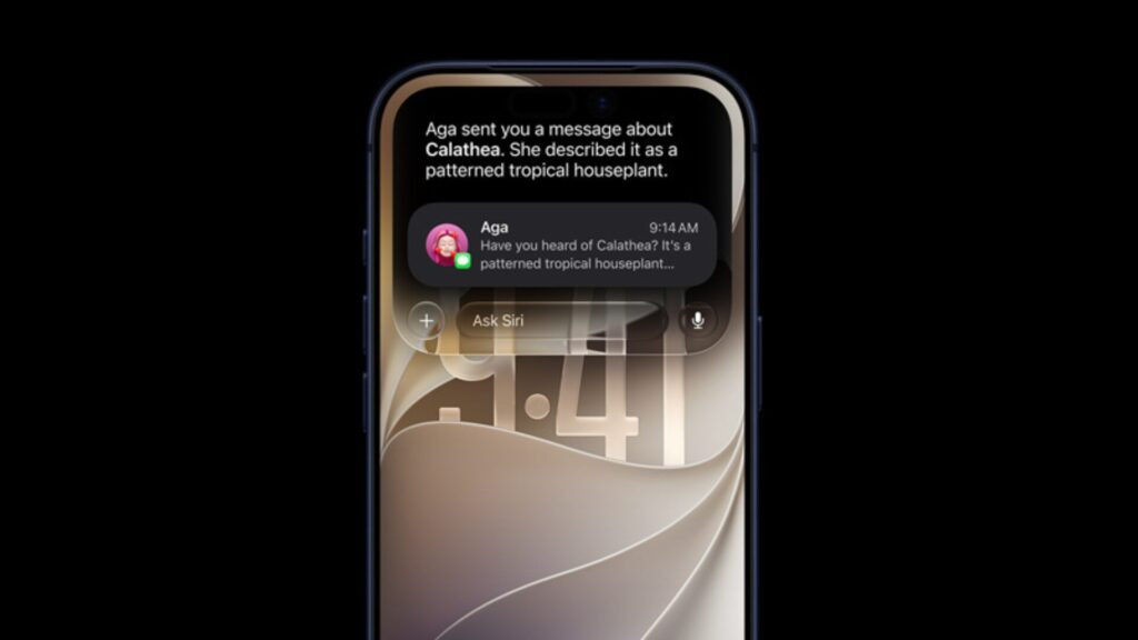 Siri AI. // Source : Apple Siri AI. // Source : Apple