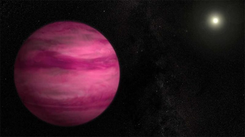 La dernière trouvaille du télescope James Webb : une planète rose salée
