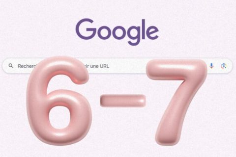 Tapez « 6-7 » dans Google  // Source : Numerama