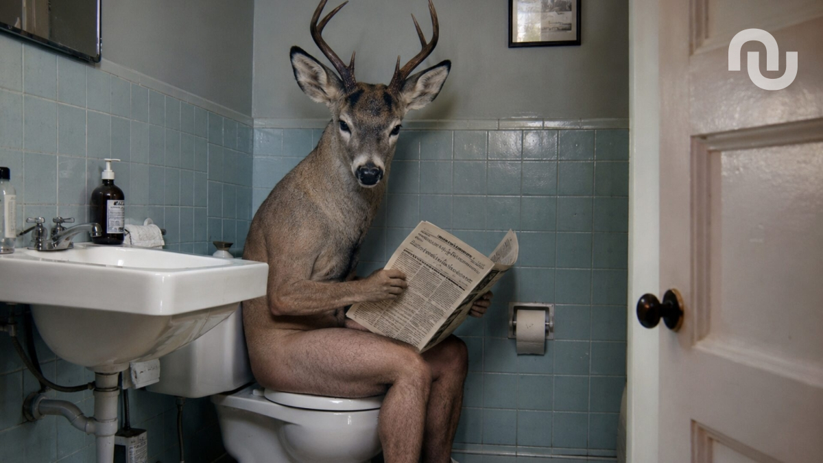 Mi-homme, mi-cerf // Source : Numerama Mi-homme, mi-cerf // Source : Numerama