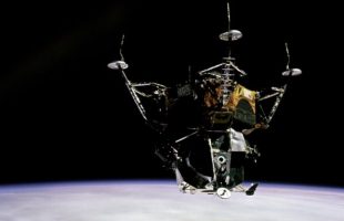 Le module lunaire utilisé pour Apollo 9. // Source : Nasa/WikArchives Le module lunaire utilisé pour Apollo 9. // Source : Nasa/WikArchives