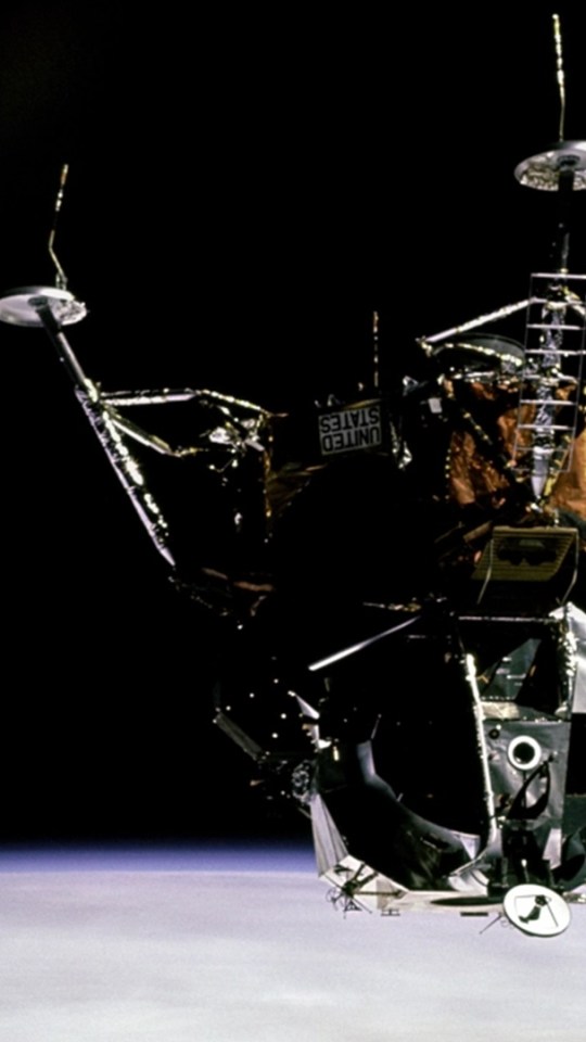 Le module lunaire utilisé pour Apollo 9. // Source : Nasa/WikArchives Le module lunaire utilisé pour Apollo 9. // Source : Nasa/WikArchives