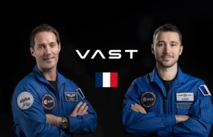 Thomas Pesquet et Arnaud Prost. Source : Vast/ESA