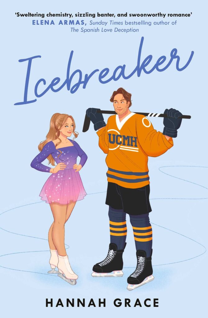 Couverture du roman Icebreaker de Hannah Grace // Source : Simon & Schuster Ltd Couverture du roman Icebreaker de Hannah Grace // Source : Simon & Schuster Ltd