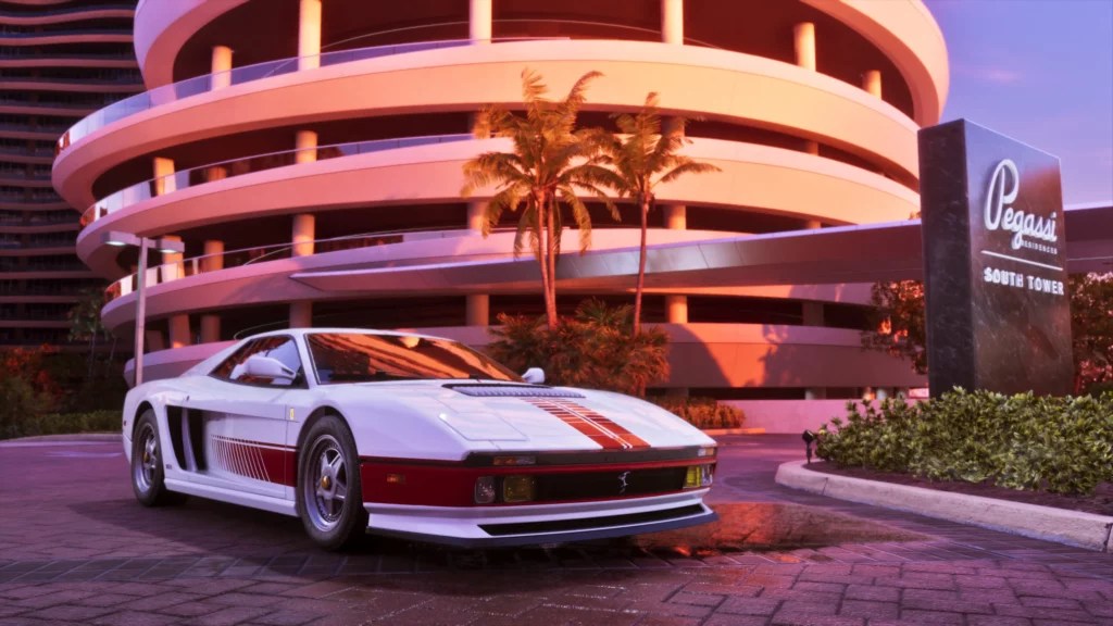 Comme un air de Ferrari Testarossa // Source : Rockstar