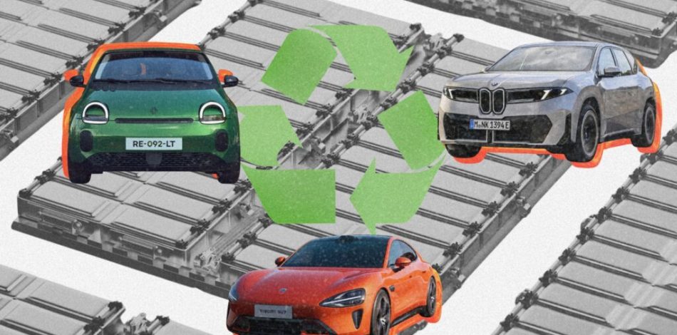CATL, Renault, BMW et d'autres marques s'allient pour le recyclage des batteries. // Source : Robin San Vicente pour Numerama